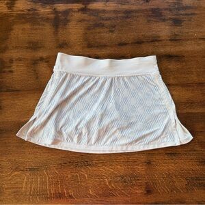 Women's Small White/Blue Tennis Skort, Nike